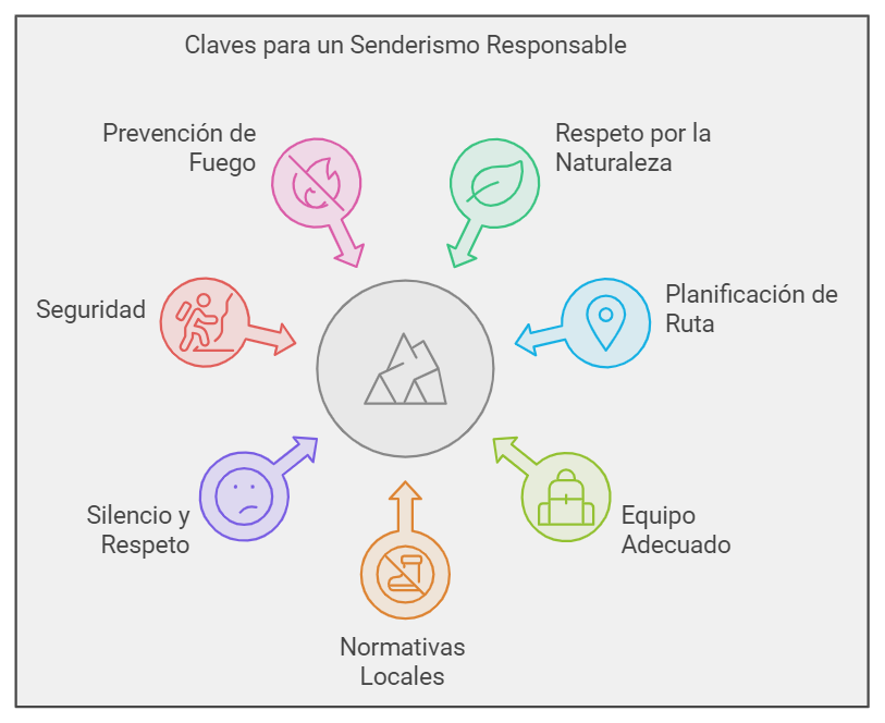 Normas para hacer senderismo