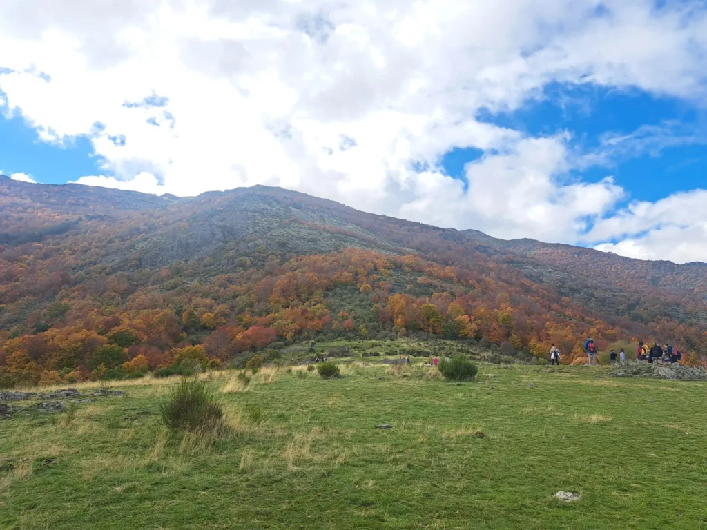 espectaculares vistas desde la pradera de matarredonda en tejera negra